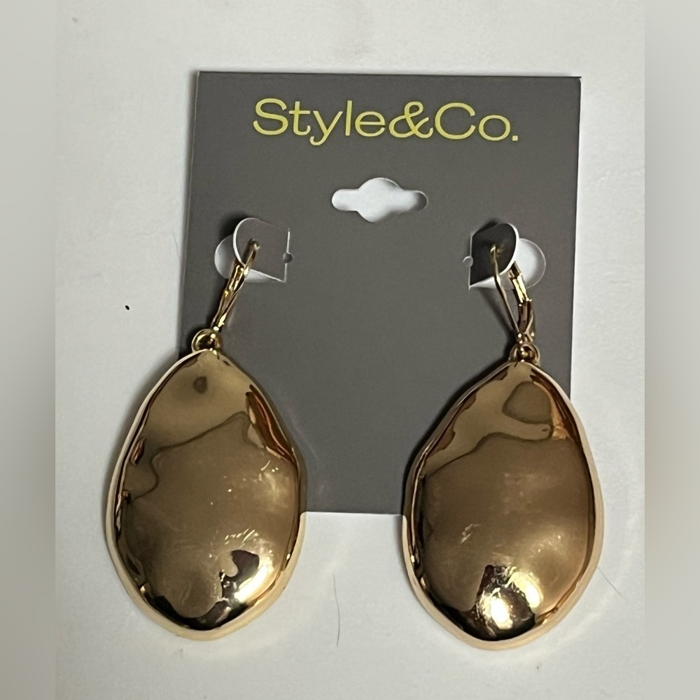 Style & Co. Drop Earrings, New